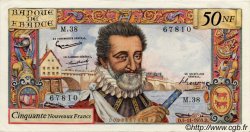 50 Nouveaux Francs HENRI IV FRANCE  1959 F.58.04 SUP+ à SPL