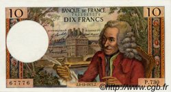 10 Francs VOLTAIRE FRANCE  1971 F.62.53 SPL+