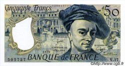 50 Francs QUENTIN DE LA TOUR FRANKREICH  1979 F.67.05