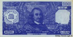 100 Francs CORNEILLE FRANCE régionalisme et divers  1964  TTB