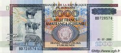 1000 Francs BURUNDI  2000 P.39c NEUF