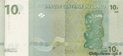 10 Francs CONGO, DEMOCRATIC REPUBLIC  1997 P.087B UNC-