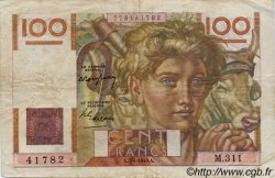 100 Francs JEUNE PAYSAN FRANCE  1945 F.28 TB