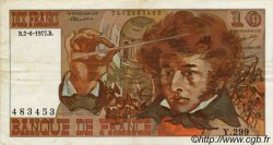 10 Francs BERLIOZ FRANCE  1972 F.63 TB
