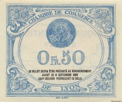 50 Centimes FRANCE régionalisme et divers Lyon 1915 JP.077.03 NEUF