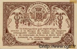 50 Centimes FRANCE régionalisme et divers Sens 1916 JP.118.02 NEUF