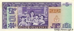5 Quetzales GUATEMALA  1900 P.074 NEUF