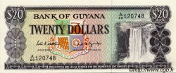 20 Dollars GUYANA  1989 P.24d NEUF