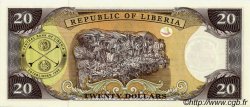 20 Dollars LIBERIA  1999 P.23 NEUF