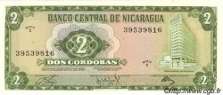 2 Cordobas NICARAGUA  1972 P.121a UNC-