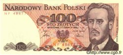 100 Zlotych POLOGNE  1986 P.143e