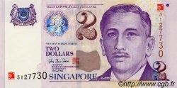 2 Dollars SINGAPOUR  2000 P.45 NEUF