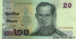 20 Baht THAILAND  2003 P.109a