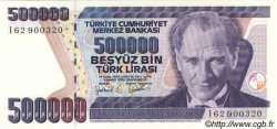 500000 Lira TURQUIE  1998 P.212 NEUF
