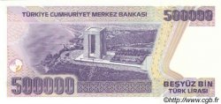 500000 Lira TURQUIE  1998 P.212 NEUF
