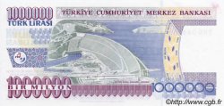 1000000 Lira TURKEY  2002 P.213 UNC