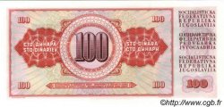 100 Dinara YUGOSLAVIA  1965 P.080b UNC