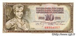 10 Dinara YUGOSLAVIA  1968 P.082b UNC