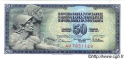 50 Dinara YUGOSLAVIA  1978 P.089a UNC