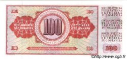 100 Dinara YUGOSLAVIA  1986 P.090c FDC