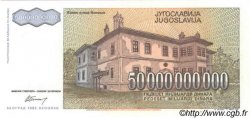 50000000000 Dinara YOUGOSLAVIE  1993 P.136 pr.NEUF