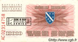 10000 Dinara BOSNIE HERZÉGOVINE  1993 P.017b SUP+