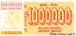 1000000 Dinara BOSNIE HERZÉGOVINE  1994 P.033 NEUF