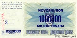 1000000 Dinara Faux BOSNIE HERZÉGOVINE  1993 P.035b NEUF