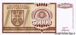 50000 Dinara Spécimen BOSNIE HERZÉGOVINE  1993 P.140s NEUF