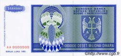 10000000 Dinara Spécimen BOSNIE HERZÉGOVINE  1993 P.144s NEUF