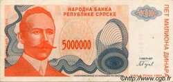 5000000 Dinara BOSNIE HERZÉGOVINE  1993 P.153a TTB