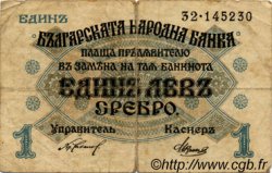 1 Lev Srebro BULGARIE  1916 P.014a TB