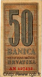 50 Banica CROATIE  1942 P.06 TTB+