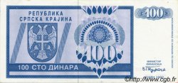 100 Dinara CROATIE  1992 P.R03a TTB+