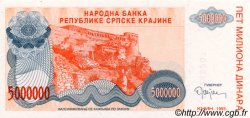 5000000 Dinara CROATIA  1993 P.R24a UNC