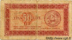 50 Lire YOUGOSLAVIE Fiume 1945 P.R05b pr.B