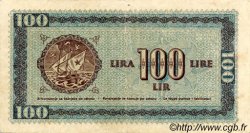 100 Lire YOUGOSLAVIE Fiume 1945 P.R06a TTB+