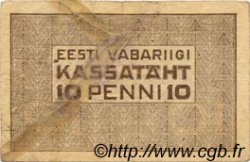 10 Penni ESTONIE  1919 P.40b AB
