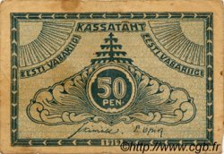 50 Penni ESTONIE  1919 P.42a pr.TB