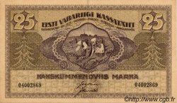 25 Marka ESTONIE  1919 P.47b SUP