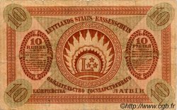 10 Rubli LETTONIE  1919 P.04c TB