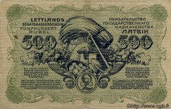 500 Rubli LETTONIE  1920 P.08a TTB