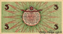 3 Rubli LETTONIE Riga 1919 P.R2a SPL