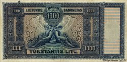 1000 Litu LITUANIE  1924 P.22a TTB