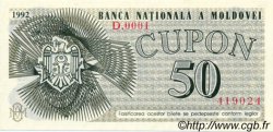 50 Cupon MOLDAVIE  1992 P.01 SUP