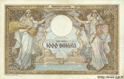 1000 Dinara MONTENEGRO  1941 P.R15 TTB+