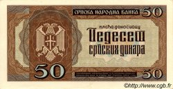 50 Dinara SERBIE  1942 P.29 pr.NEUF