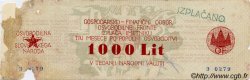 1000 Lit SLOVÉNIE  1944 PS.107 B