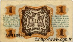 1 Lira SLOVÉNIE  1944 PS.110 pr.TTB