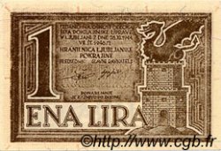1 Lira SLOVÉNIE Ljubljana 1944 P.R02 NEUF